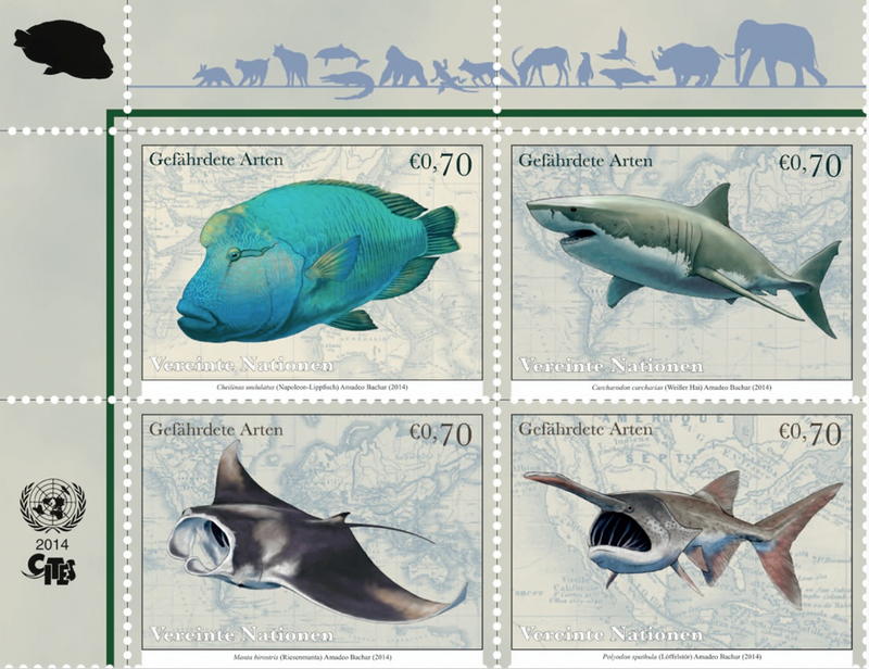 Illustration for article titled The Art on These Endangered Species Stamps Is Incredible